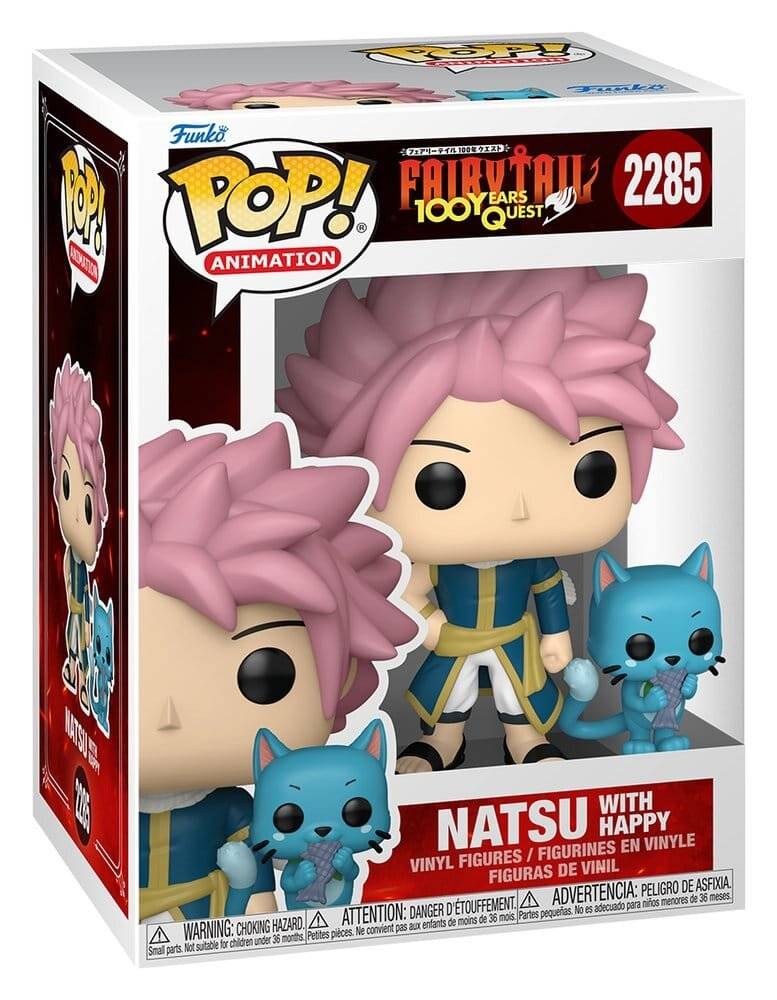 POP-Figur Fairy Tail 100 Years Quest Natsu mit Happy