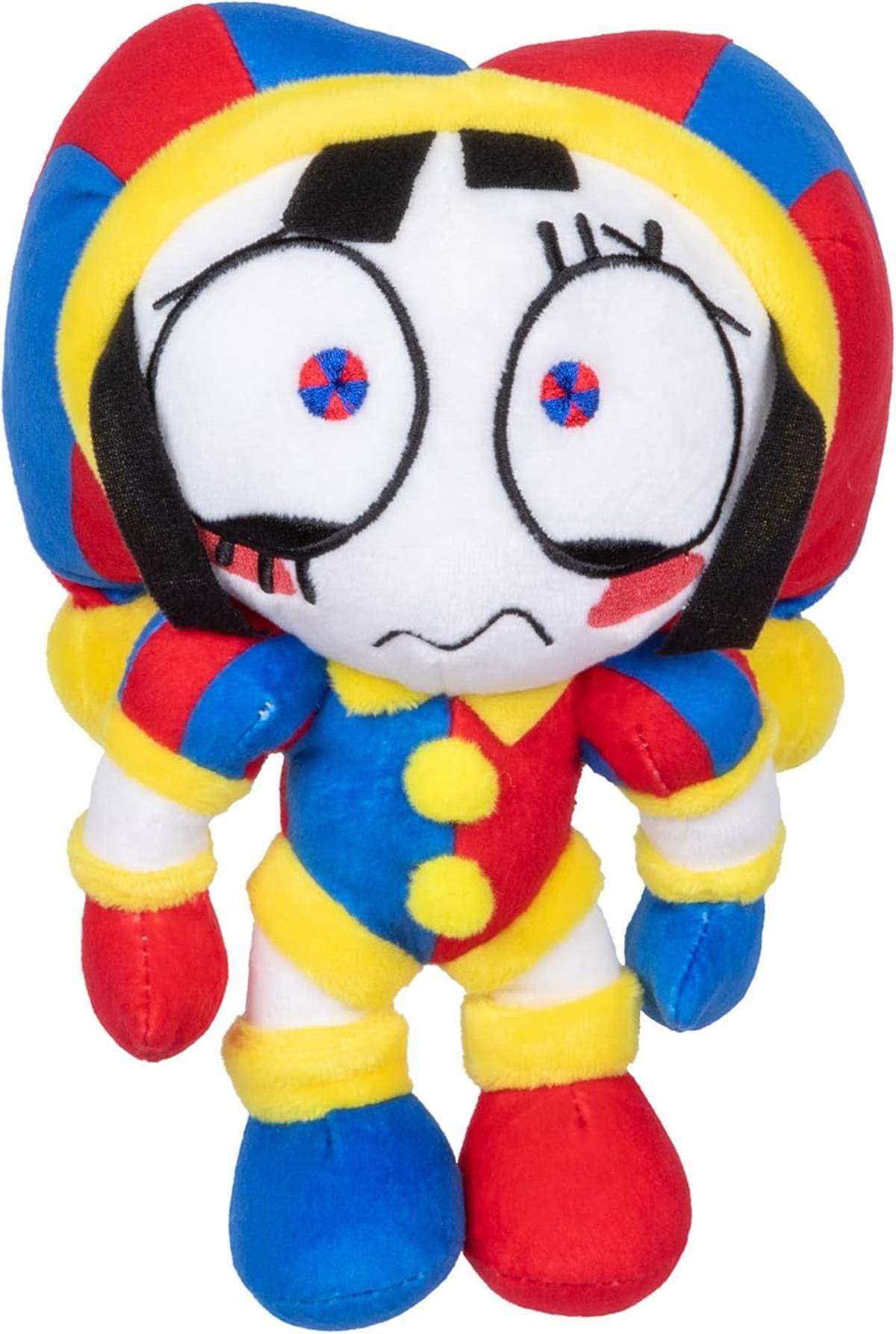 Amazing Digital Circus Deluxe Pomni Plüschfigur 20,3 cm große Figur ab 4 Jahre