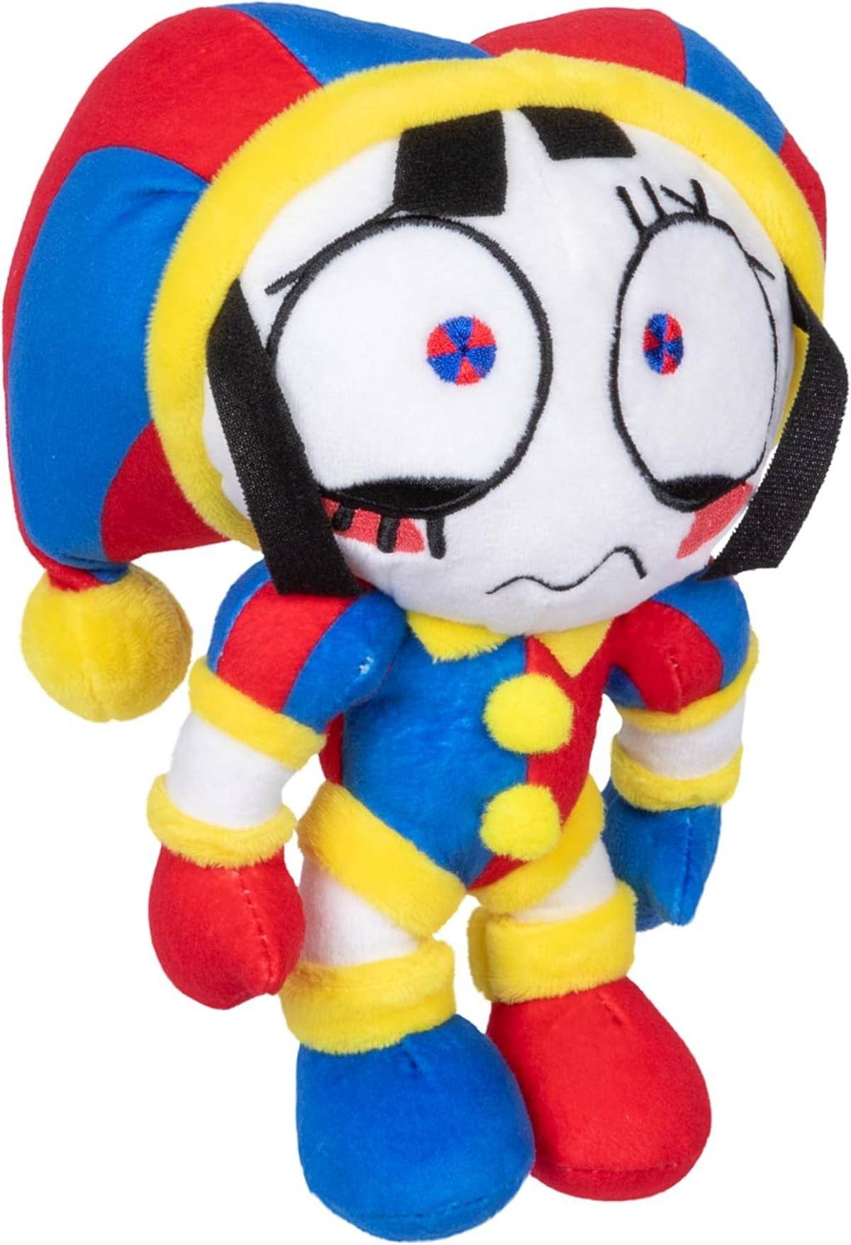 Amazing Digital Circus Deluxe Pomni Plüschfigur 20,3 cm große Figur ab 4 Jahre