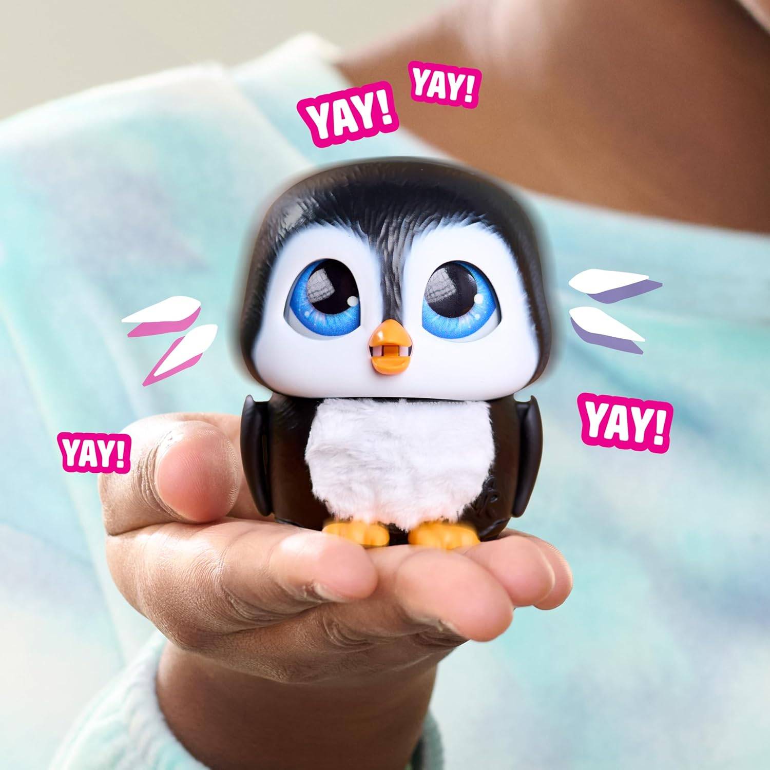 Just Play furReal Handfuls Shy der Pinguin 8,9 cm interaktives Spielzeug 4+