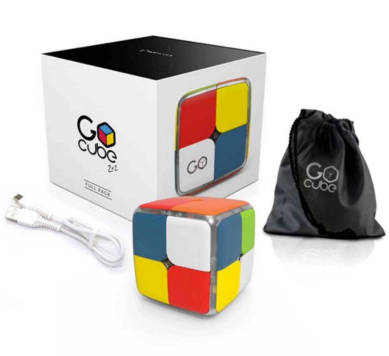 GoCube 2x2 Der erste 2x2 verbundene Würfel Kostenlos App-fähig ab 5 Jahre