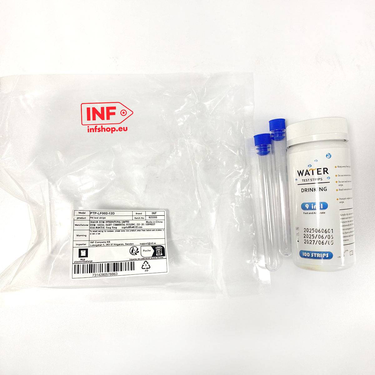 Teststreifen für Trinkwasser 100 Stk