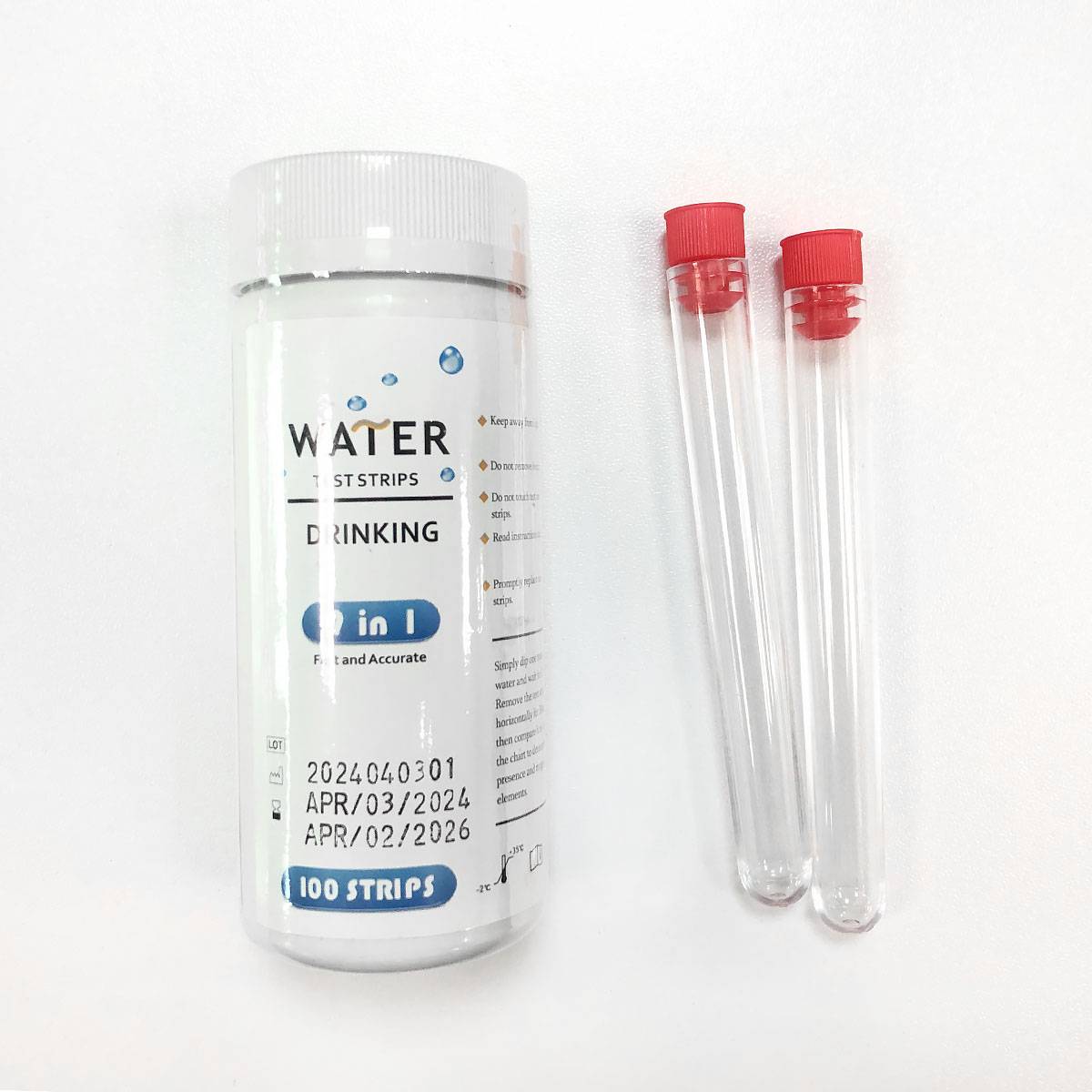 Teststreifen für Trinkwasser 100 Stk