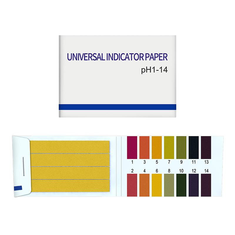 Lackmuspapier für pH-Test (1-14) 80 Teststreifen MultiColor 1 Packung