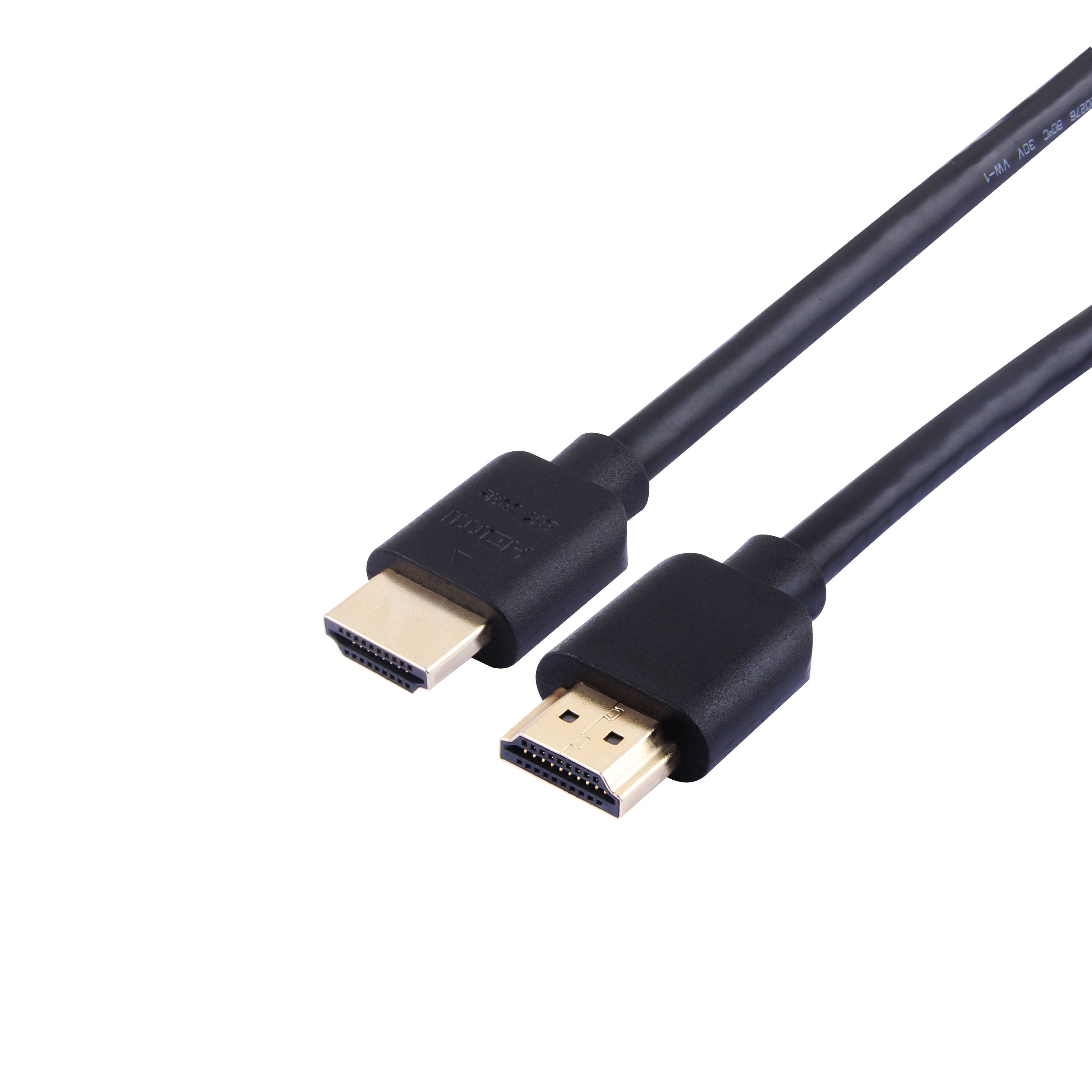 HDMI-Kabel 4K@60Hz HDMI 2.0 Black 1 m