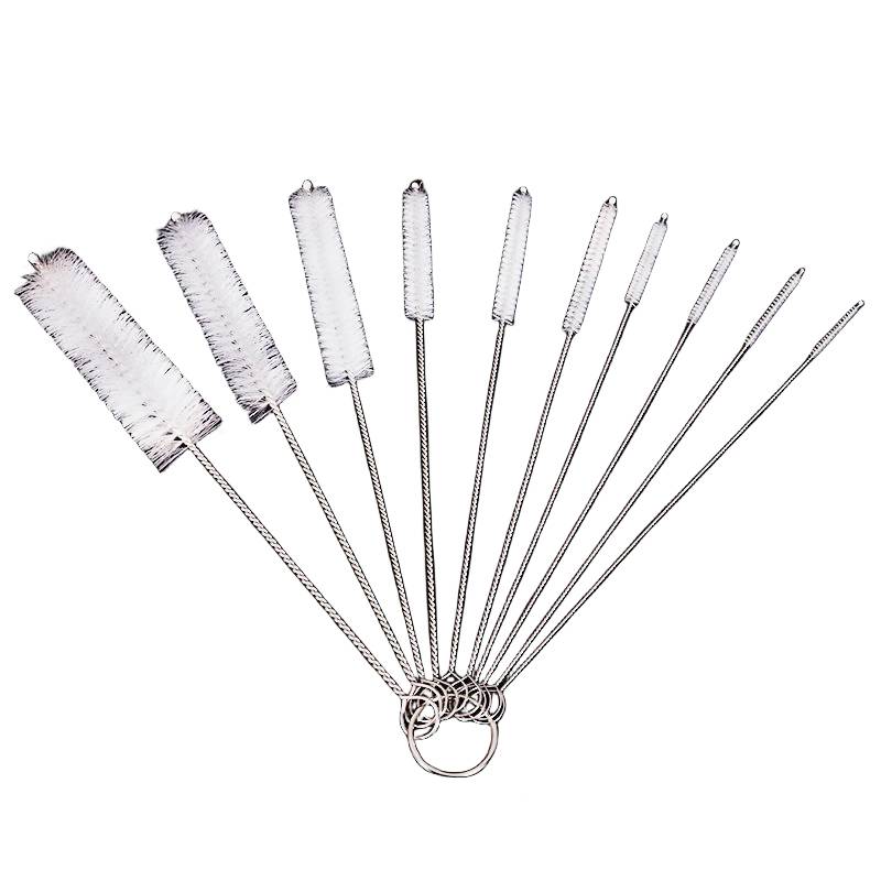 Bürsten für Strohhalme und kleine Räume - 10er-Pack White