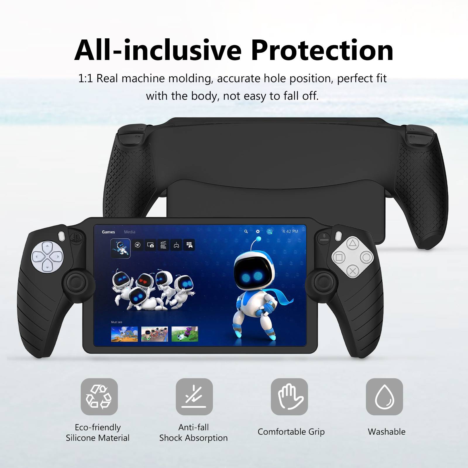 Schutzhülle für Sony Playstation Portal Black