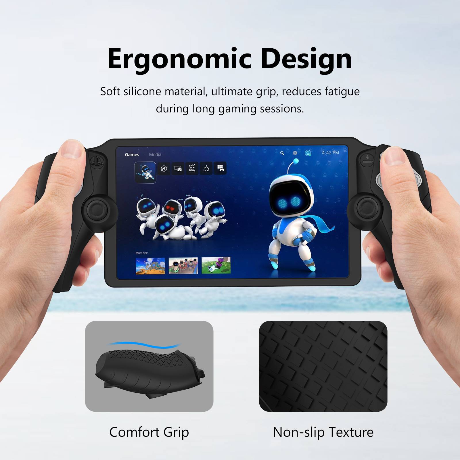 Schutzhülle für Sony Playstation Portal Black