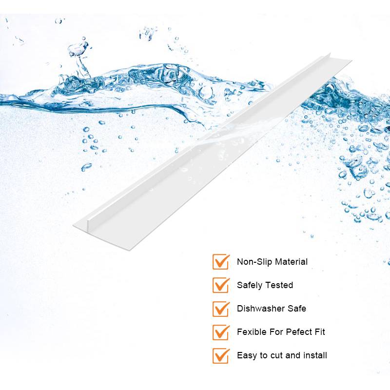 Herdleiste hält sauber zwischen Herd und Schrank, 61,5 cm, 2er-Pack White