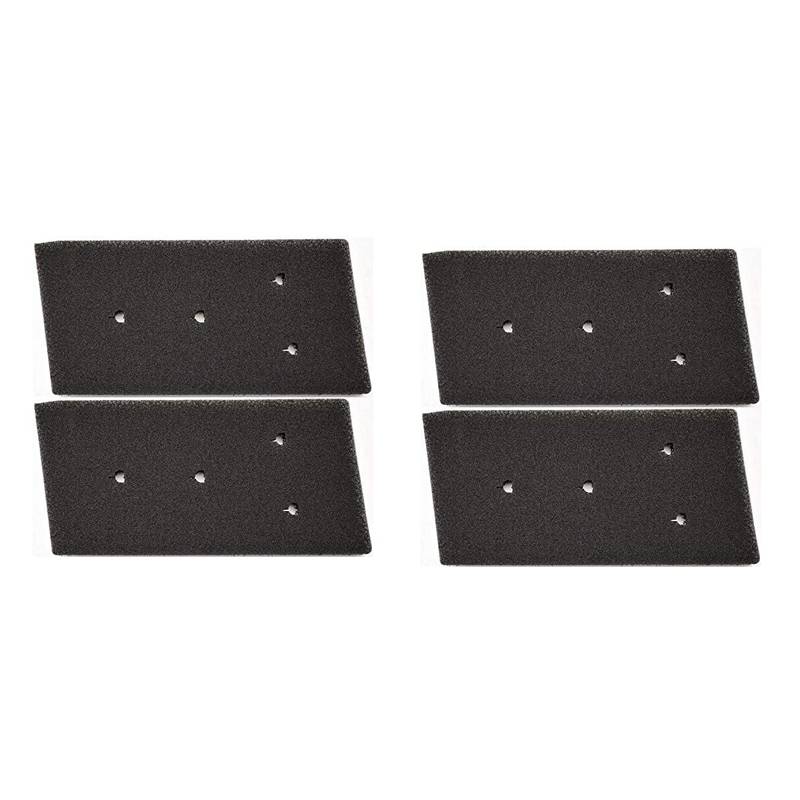 Filter für Wäschetrockner 4er-Pack Black Whirlpool 481010716911