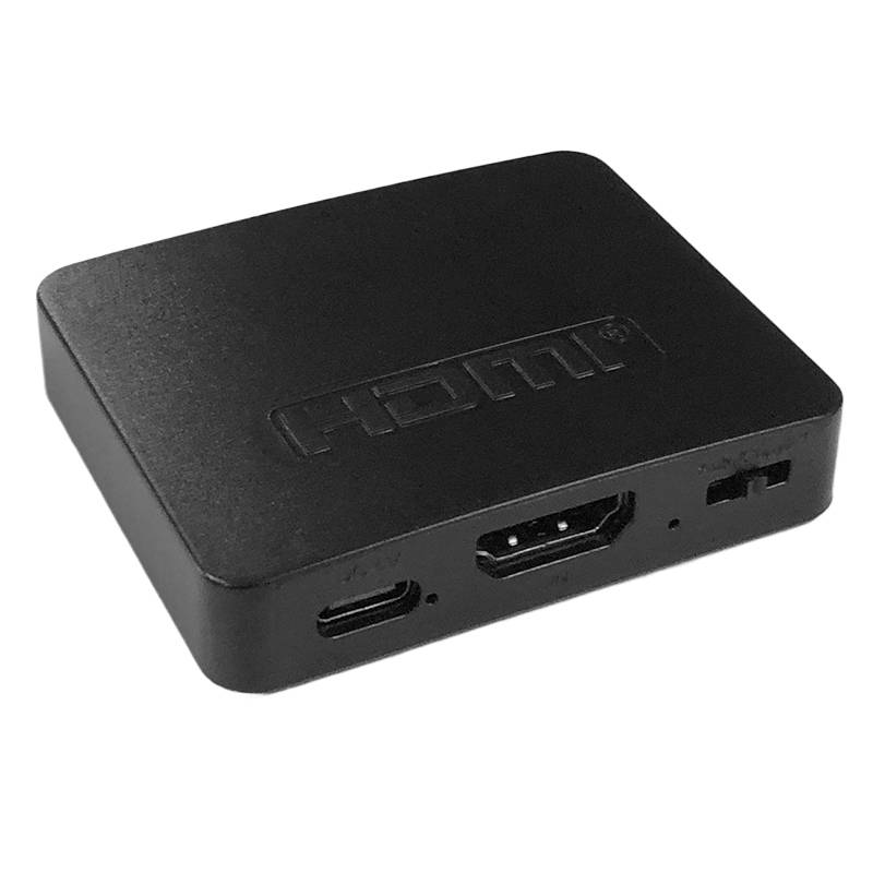 4K-HDMI-Splitter 1 Eingang / 2 Ausgänge Black