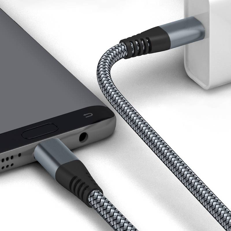 USB-C-Ladekabel 60W USB-C PD Ladegerät Grey 3 m