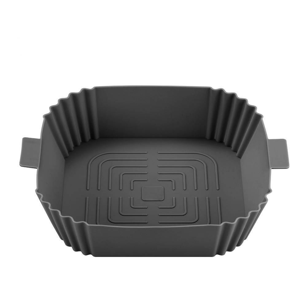 Silikonschüssel für Air Fryer 16,5 x 19,5 x 5 cm Grey