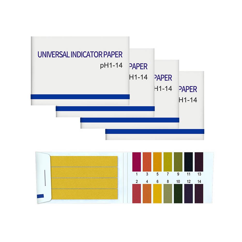 320 Stück pH Wert Teststreifen, Lackmuspapier, Messbereich 1-14, 4 x 80er Pack
