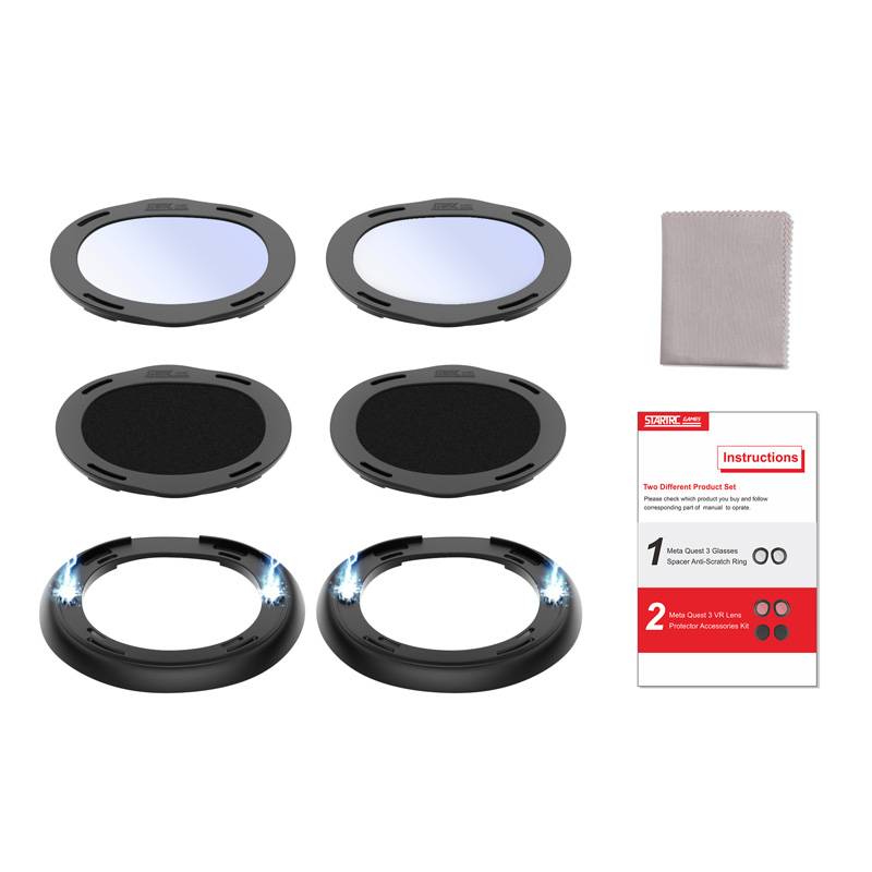 Objektivdeckel-Set für Meta Quest 3