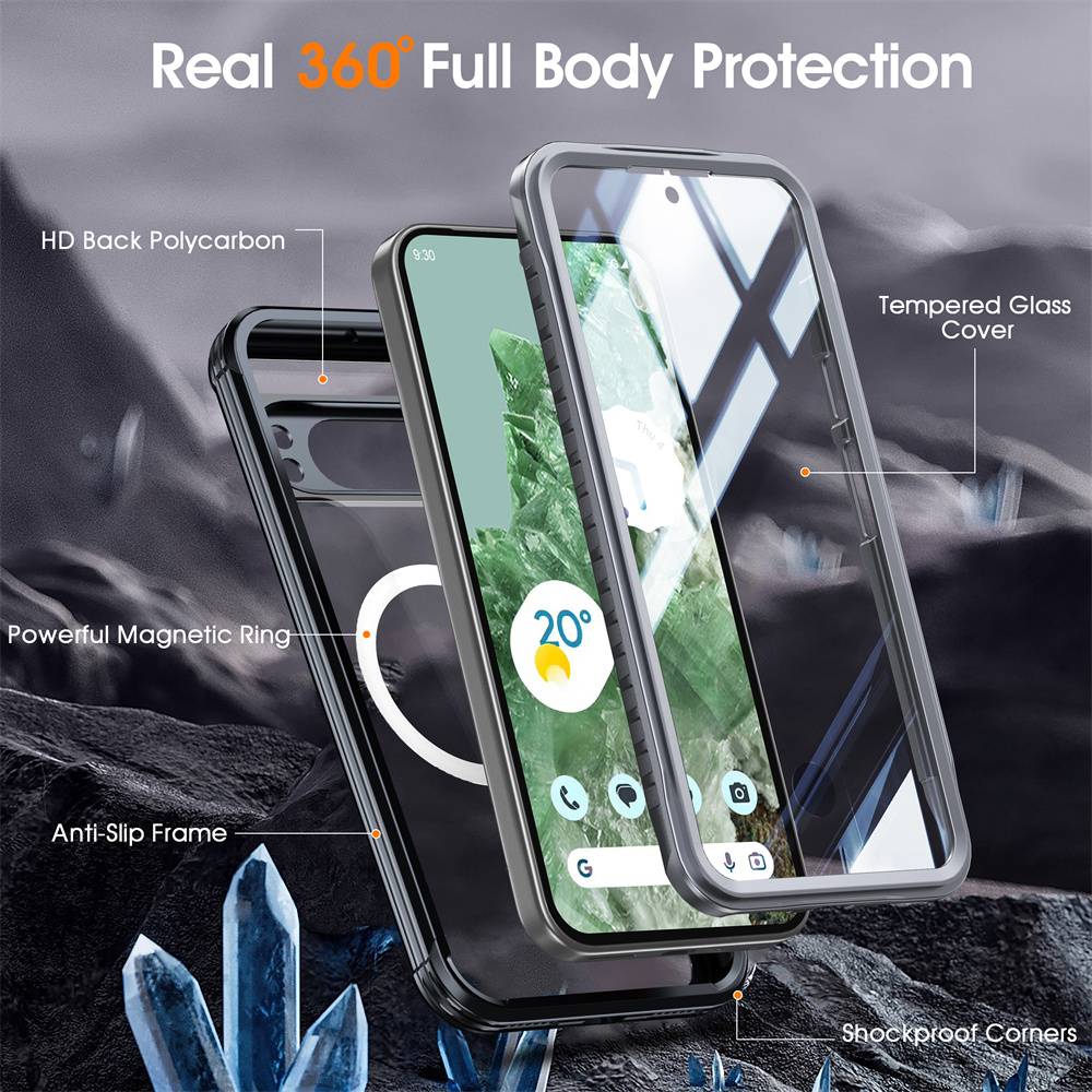Schutzhülle mit Ständer für Google Pixel 9 Pro XL Black Google Pixel 9 Pro