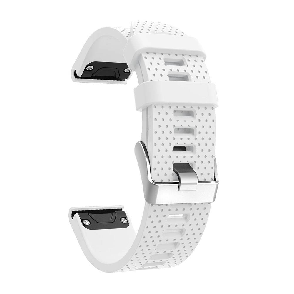 Silikon-Uhrenarmband für Garmin Fenix 5S Plus White
