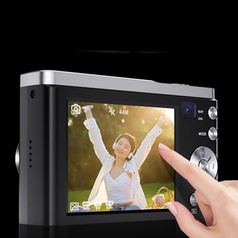 5K-Digitalkamera mit 5-fach optischem Zoom und Anti-Shake-Stabilisierung