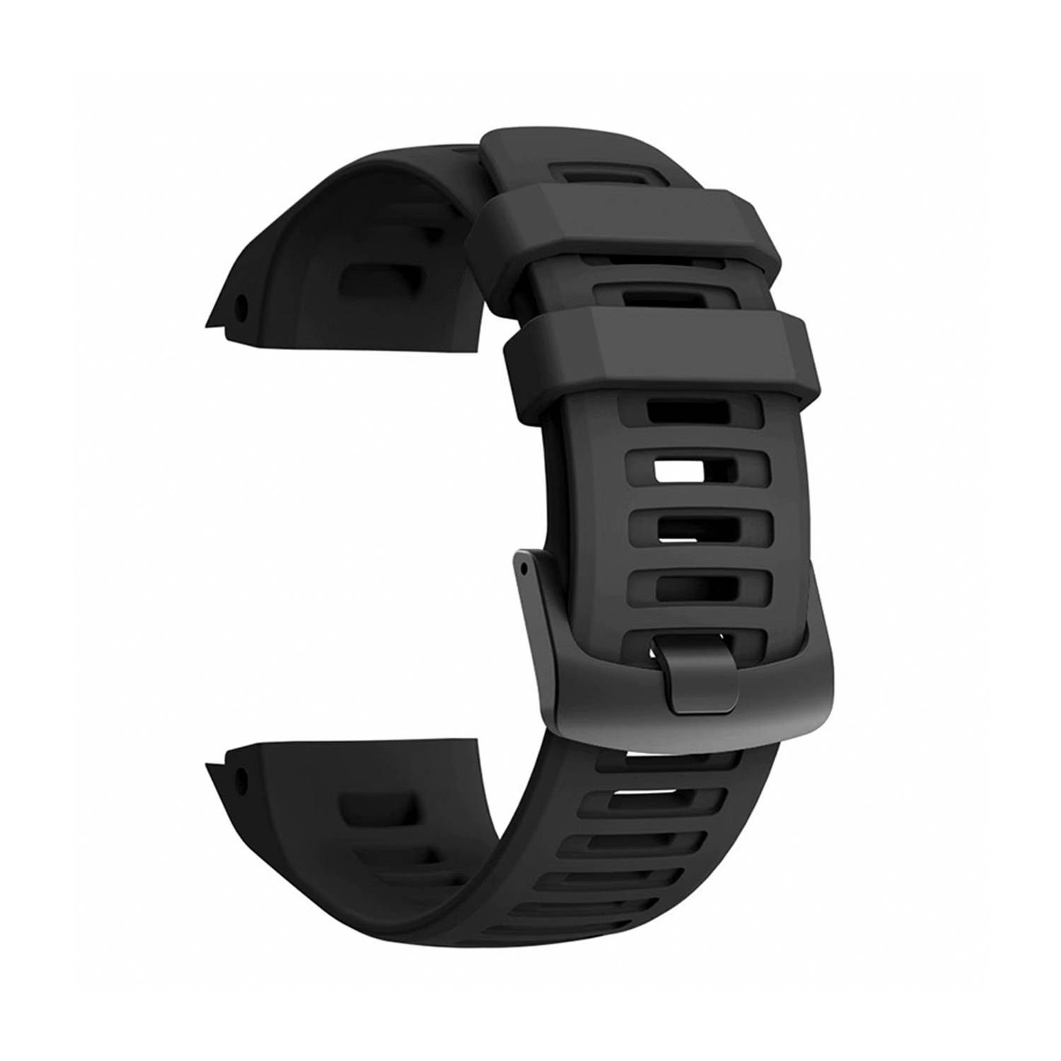 Silikonarmband für Garmin Instinct/Esports/Tide/Solar Black