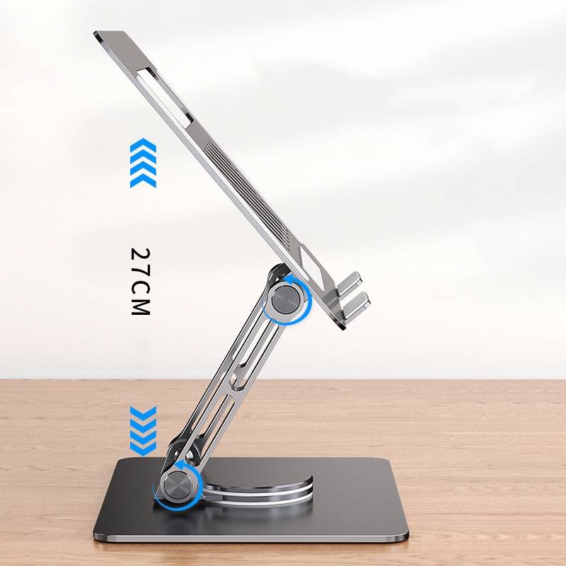 Verstellbarer 17-Zoll-Ständer für Tablets und Laptops Silver
