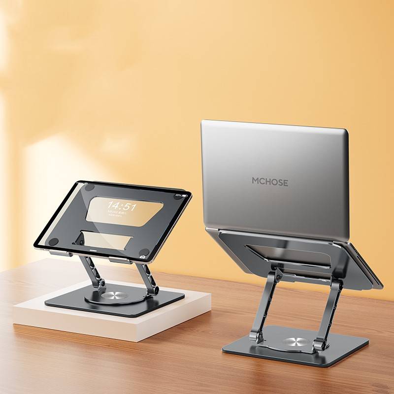 Drehbarer Ständer aus Aluminiumlegierung für Laptops Grey