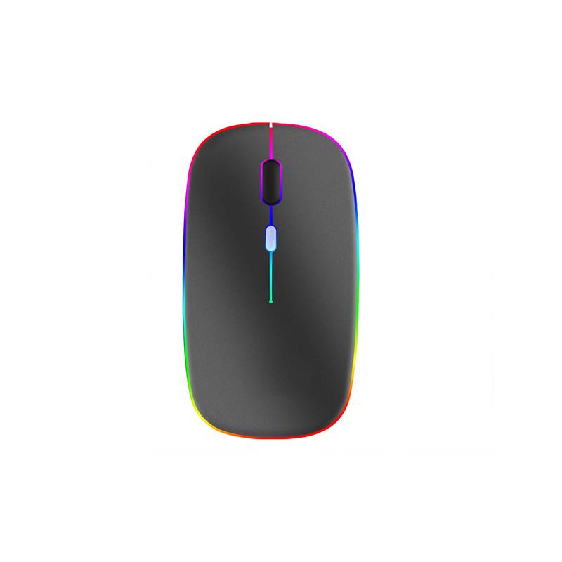 Kabellose Bluetooth-Maus, USB-Aufladung SilverGrey