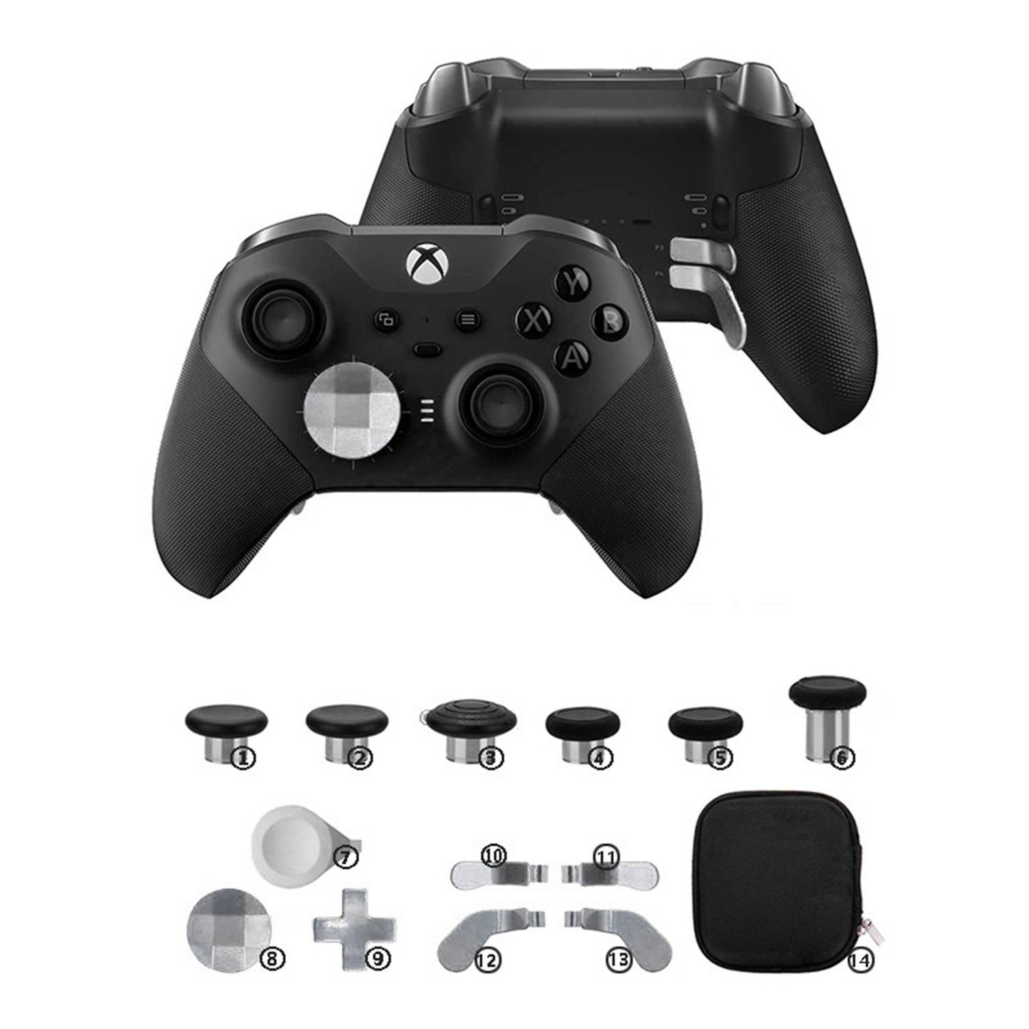 Controller-Paddles/Thumbsticks für Xbox One Elite Series 2