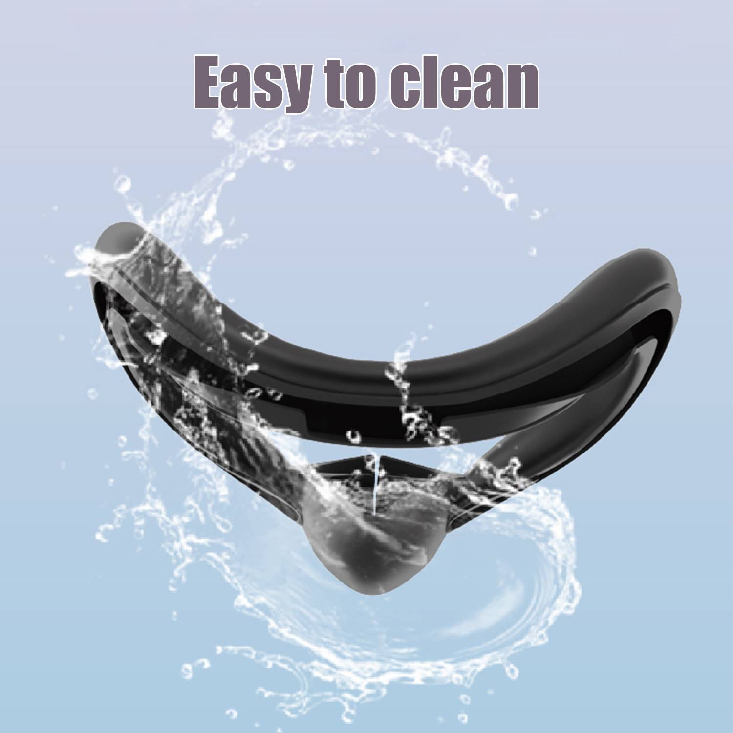 Atmungsaktives VR-Augenpolster als Ersatz für Oculus/Meta Quest 3 Black