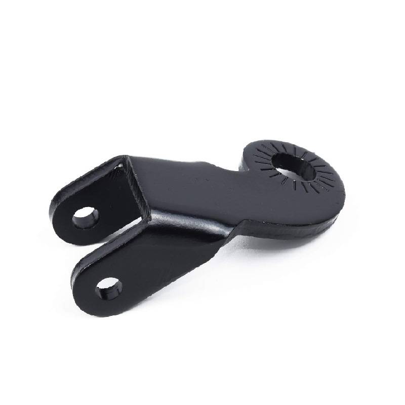 Anhängerkupplung für Fahrräder mit C-Lock-Schnalle Black