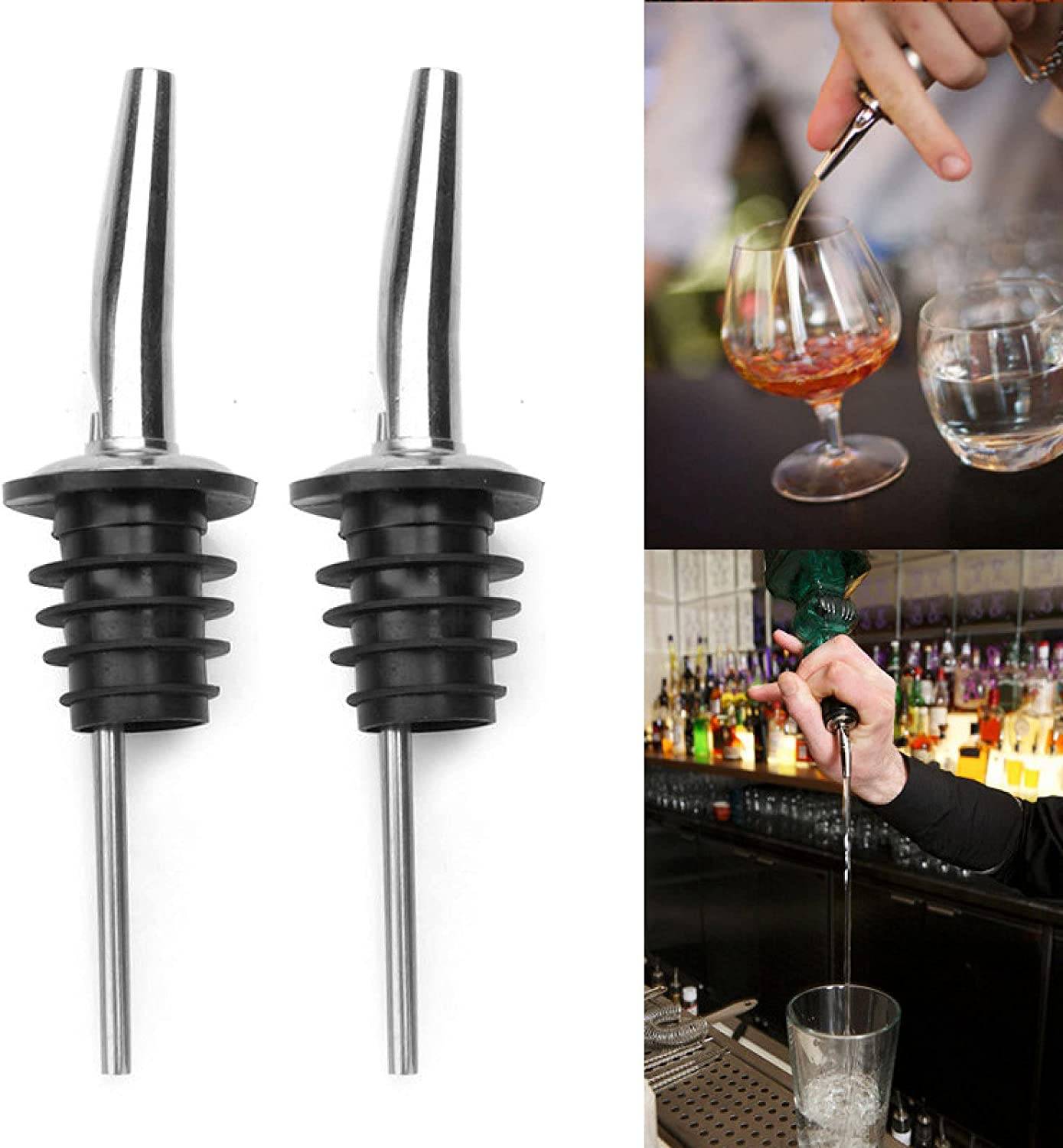 Cocktail-Set mit Shaker und Zubehör Edelstahl 10-teilig