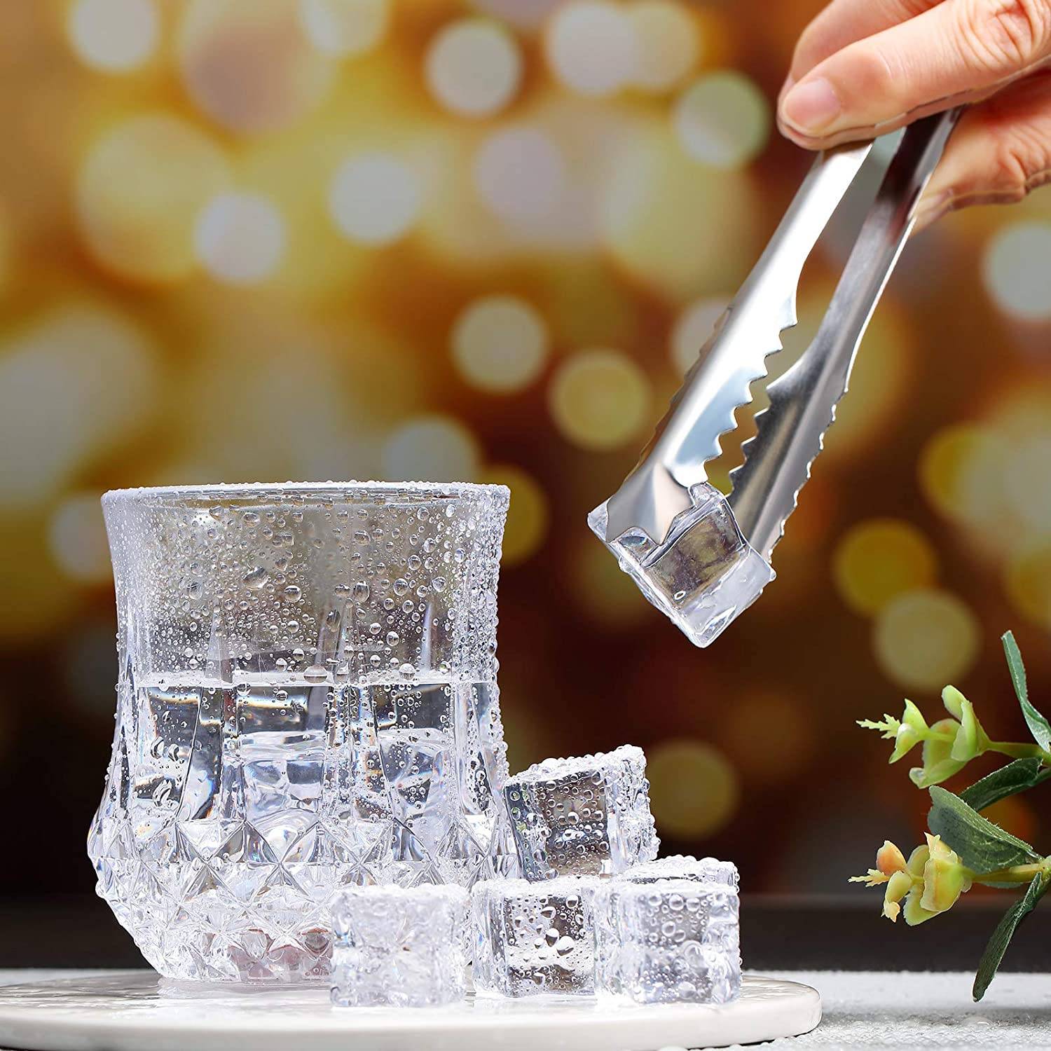 Cocktail-Set mit Shaker und Zubehör Edelstahl 10-teilig