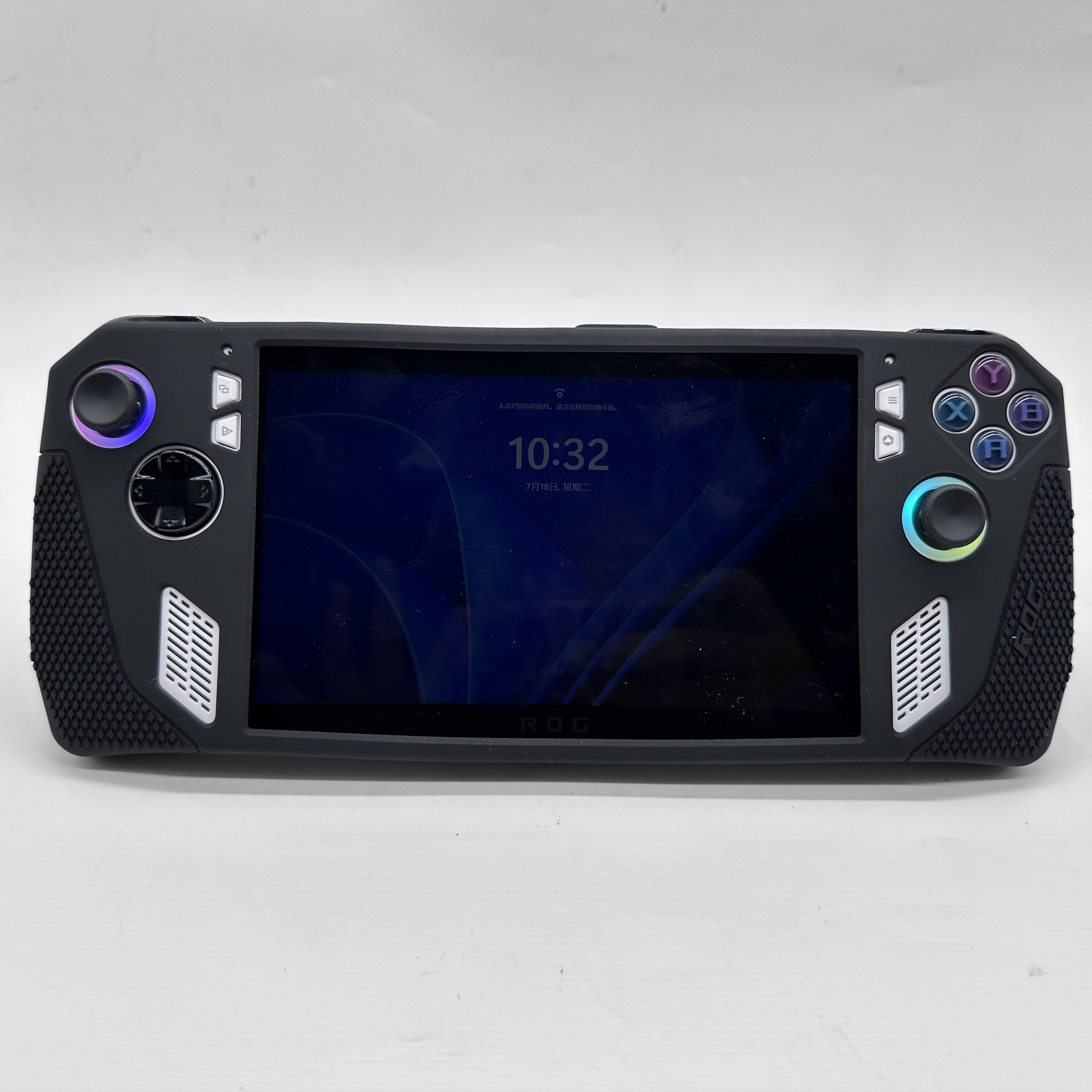 Schutzhülle für die ASUS Rog Ally-Spielekonsole mit integriertem Ständer Black
