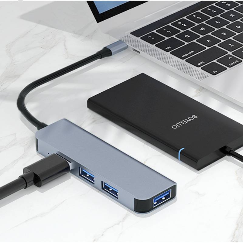 USB-Hub – 1 USB 3.0-Anschluss und 3 USB 2.0-Anschlüsse