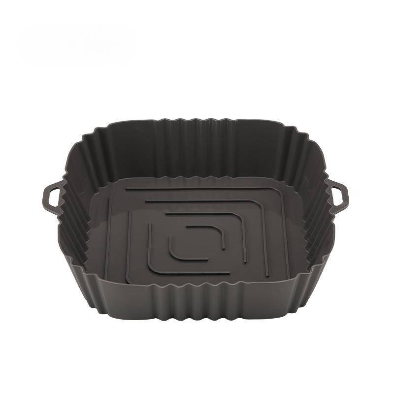 Airfryer Silikonschüssel für Fritteuse 16 cm Grey