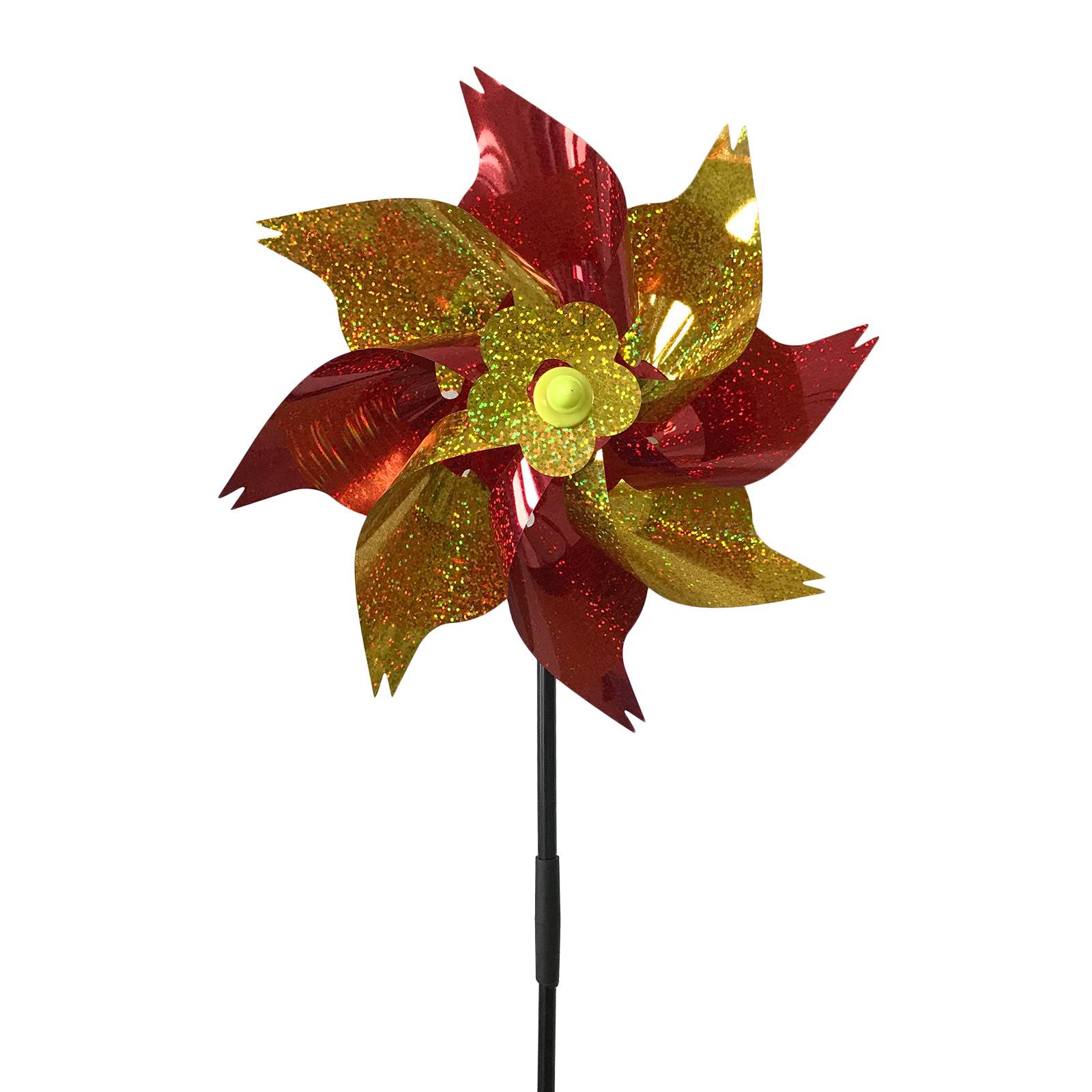 Achteckige Laser-Windmühle zur Vogelabwehr