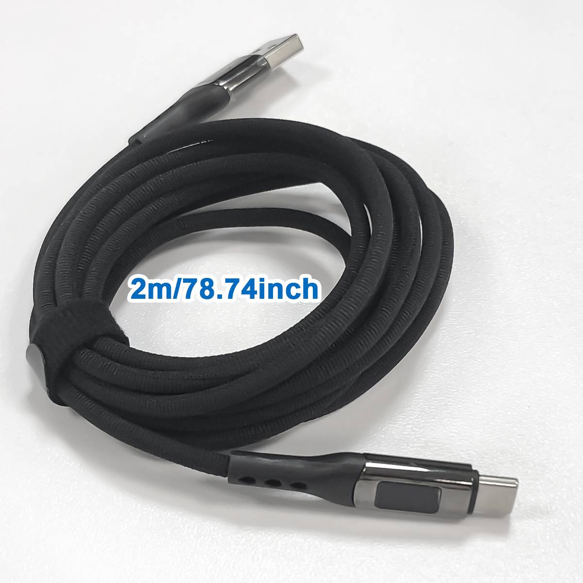 USB-C PD Schnellladekabel 100 W Black 2 m