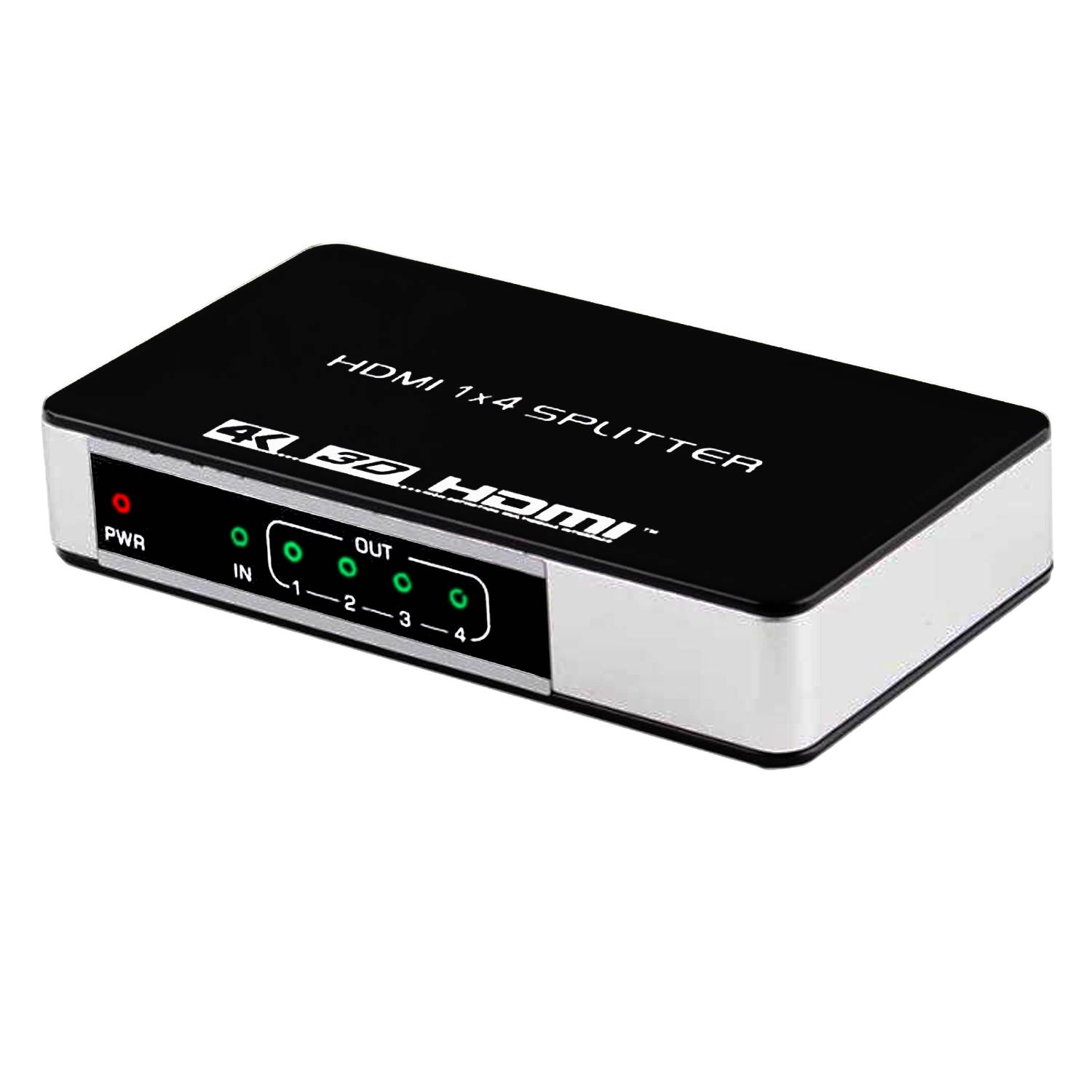 HDMI-Splitter 1x4 / 4K bei 30 Hz / 3D