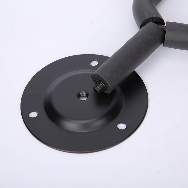 Gitarrenaufhänger, Wandhalterung für Gitarre, Bass, Ukulele im 2er-Pack Black