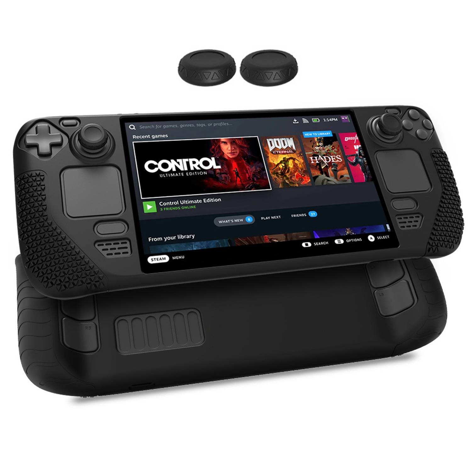 Silikonhülle für Steam Deck OLED Black