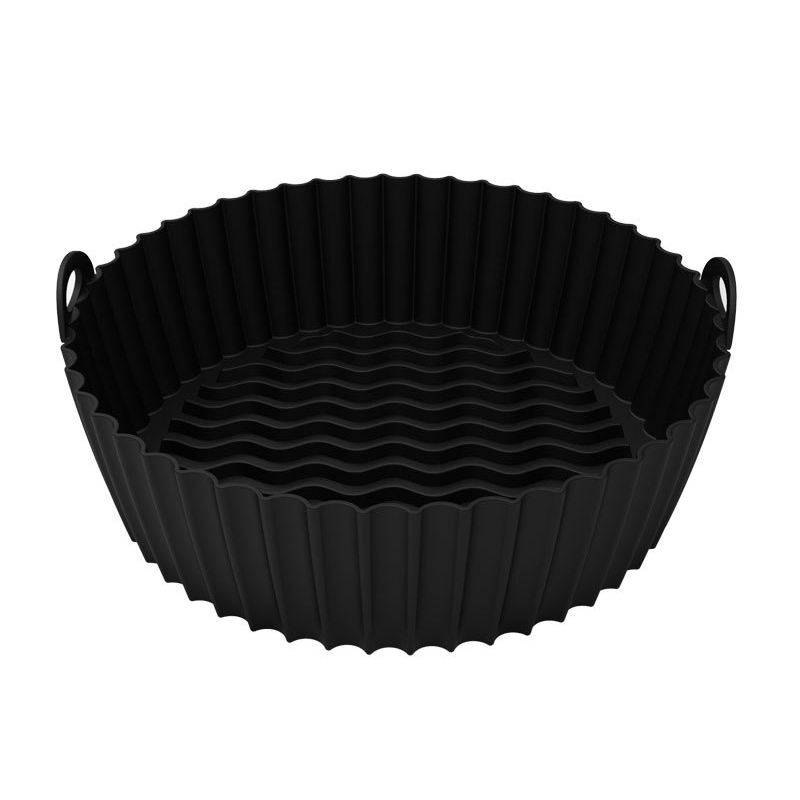 Silikonschale für Heißluftfritteuse Black 19 cm