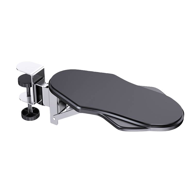 Computerarmlehne, Ellenbogenhalter für Schreibtisch Black Modell klappbar/drehbar