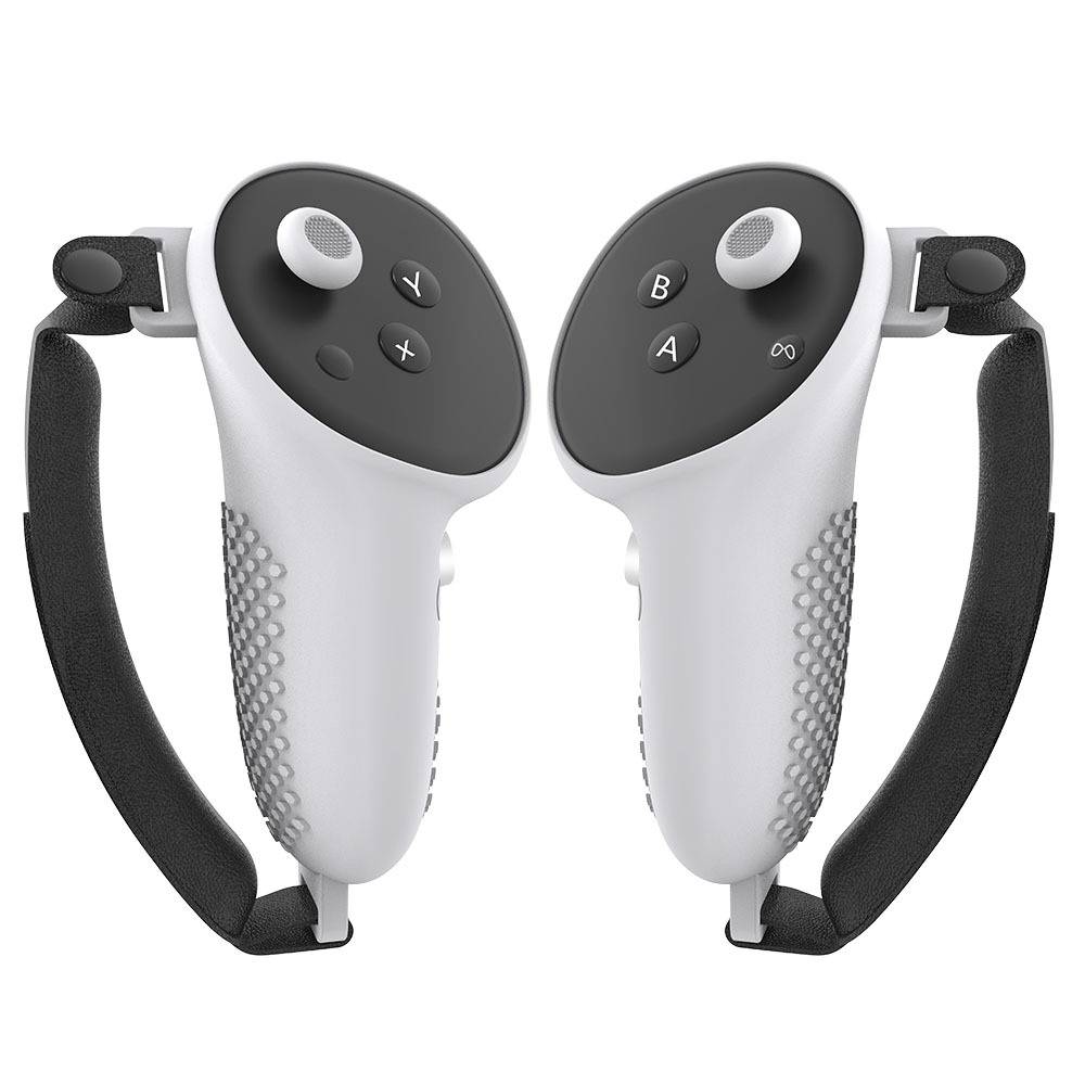 Silikongriffe/Schutz für Meta Quest 3-Controller White