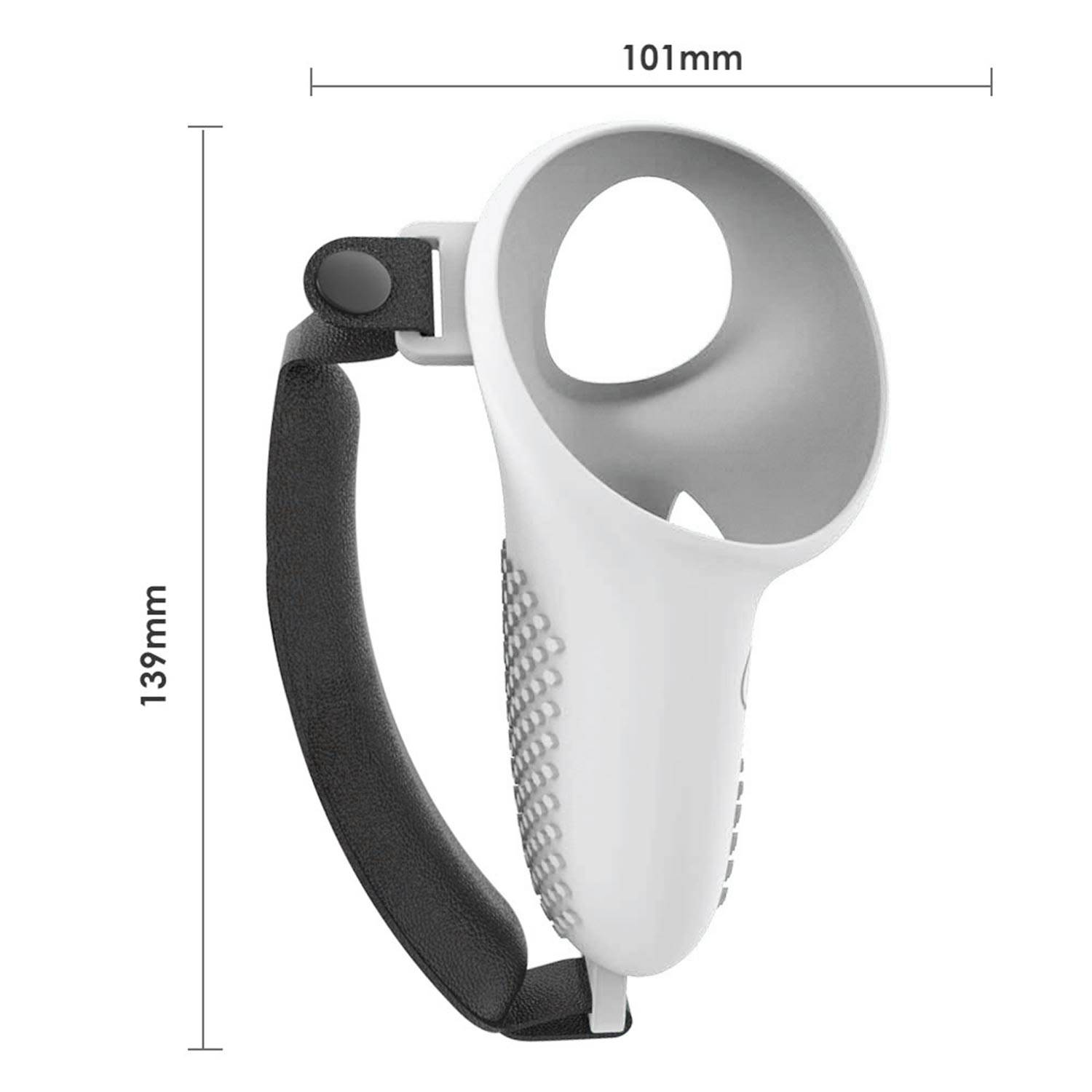Silikongriffe/Schutz für Meta Quest 3-Controller White