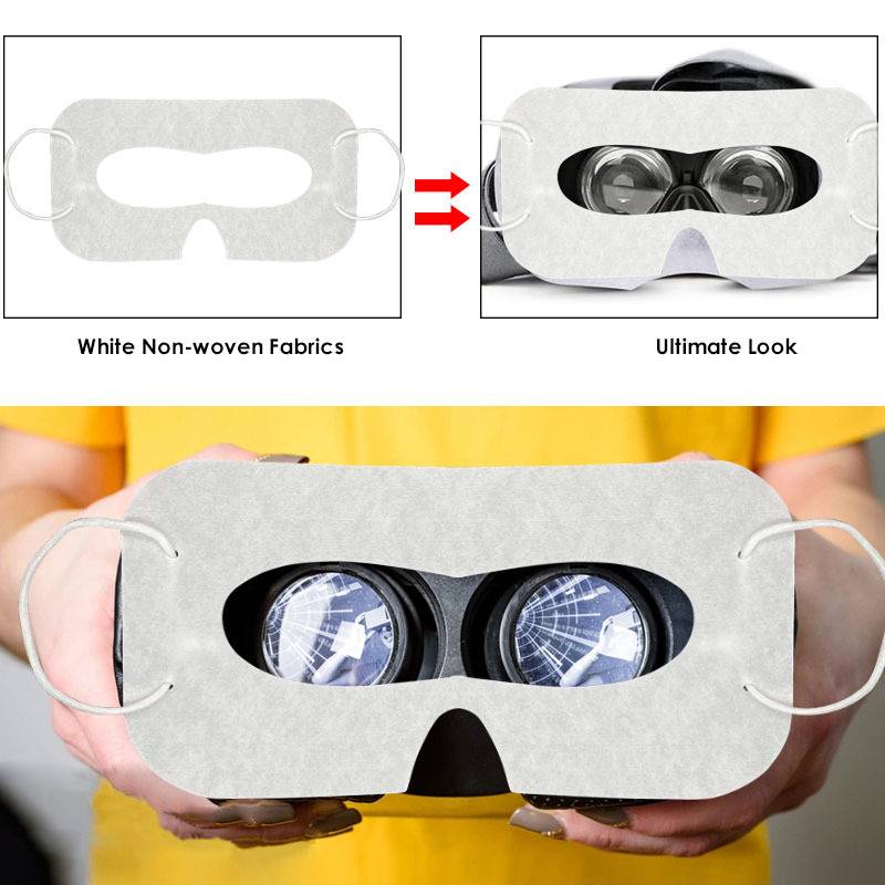 100er-Pack Einlagen für VR-Brille/Einwegschutz für Meta Quest 3/Pro, Pico 3/4