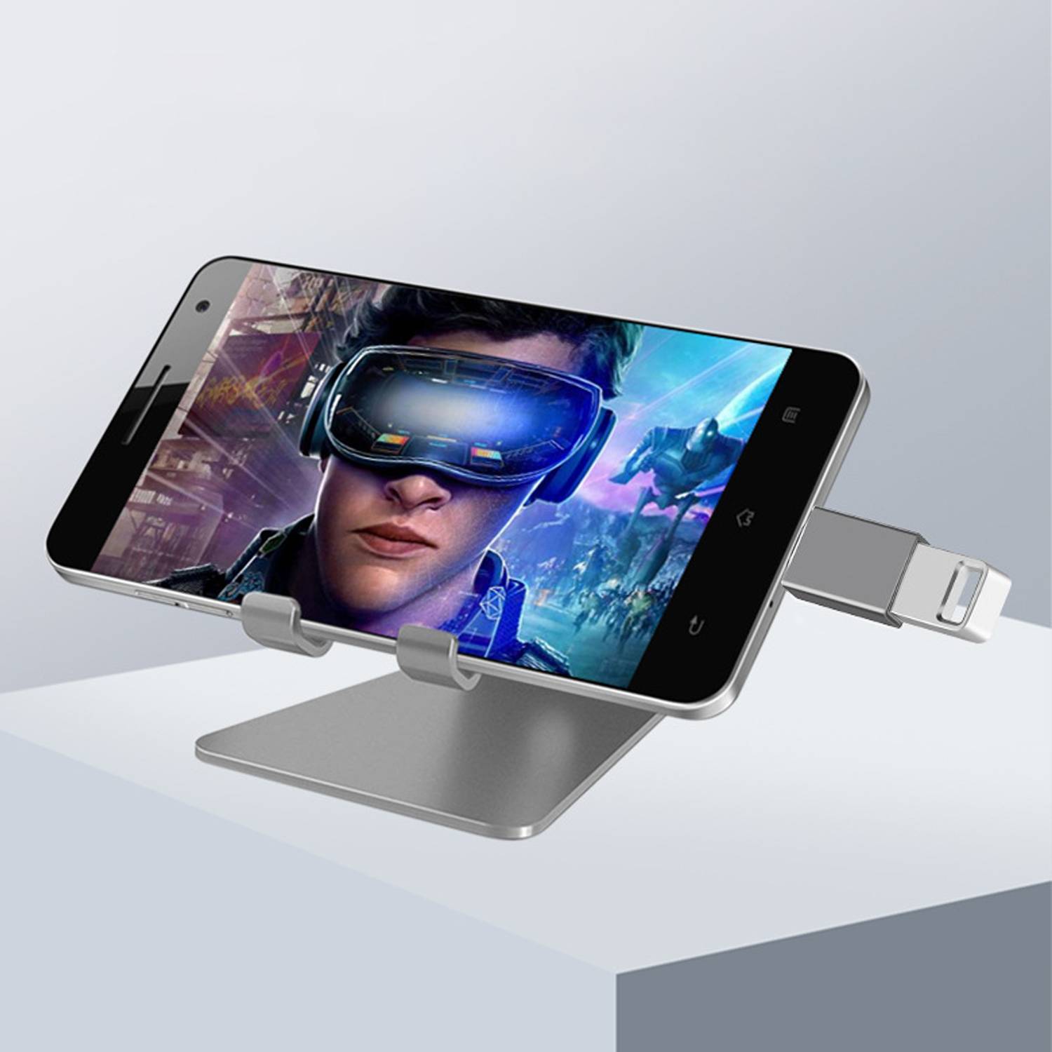 Adapter USB-C auf USB 3.2 LightGrey