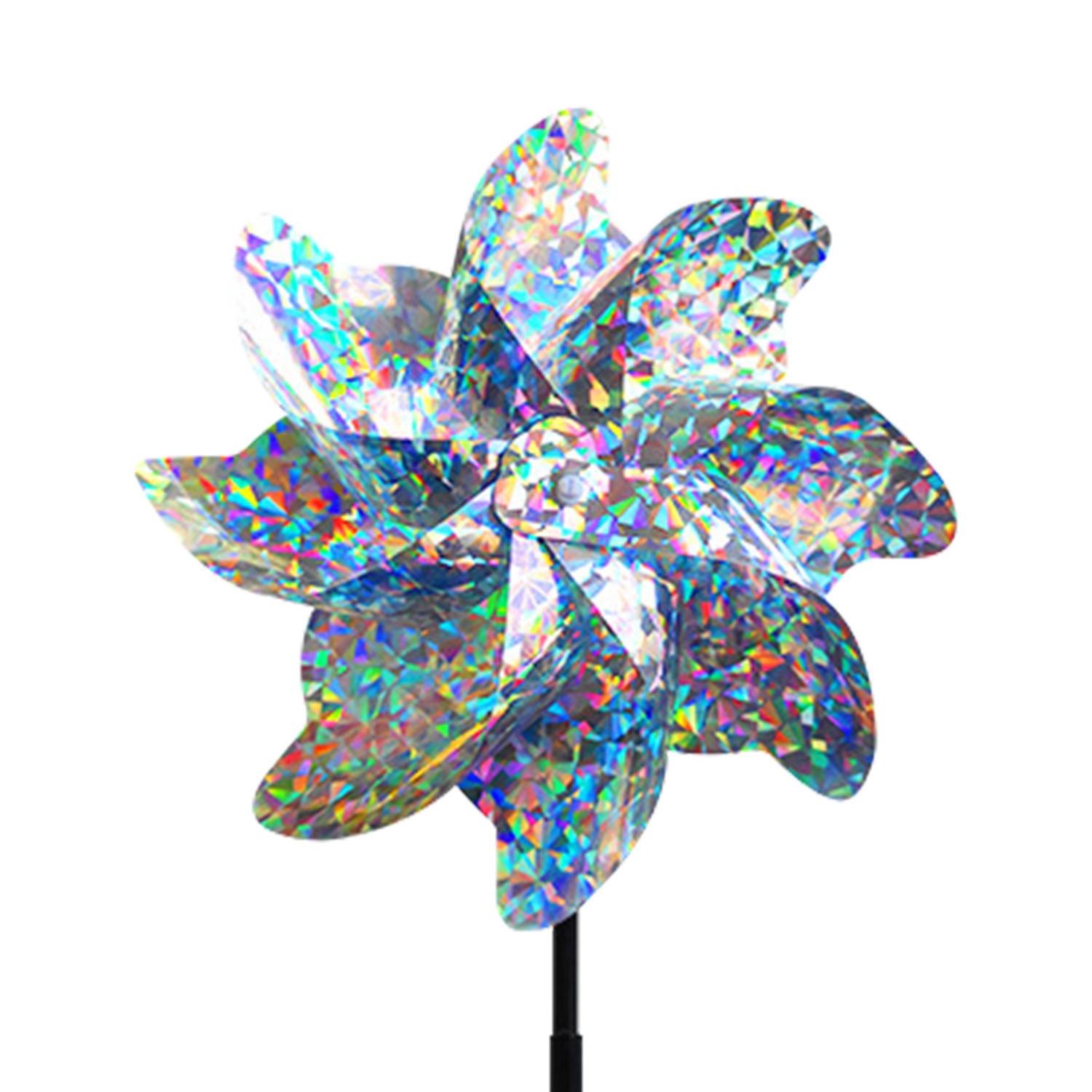 Vogelabwehr-Windrad 8 Flügel 1 Packung