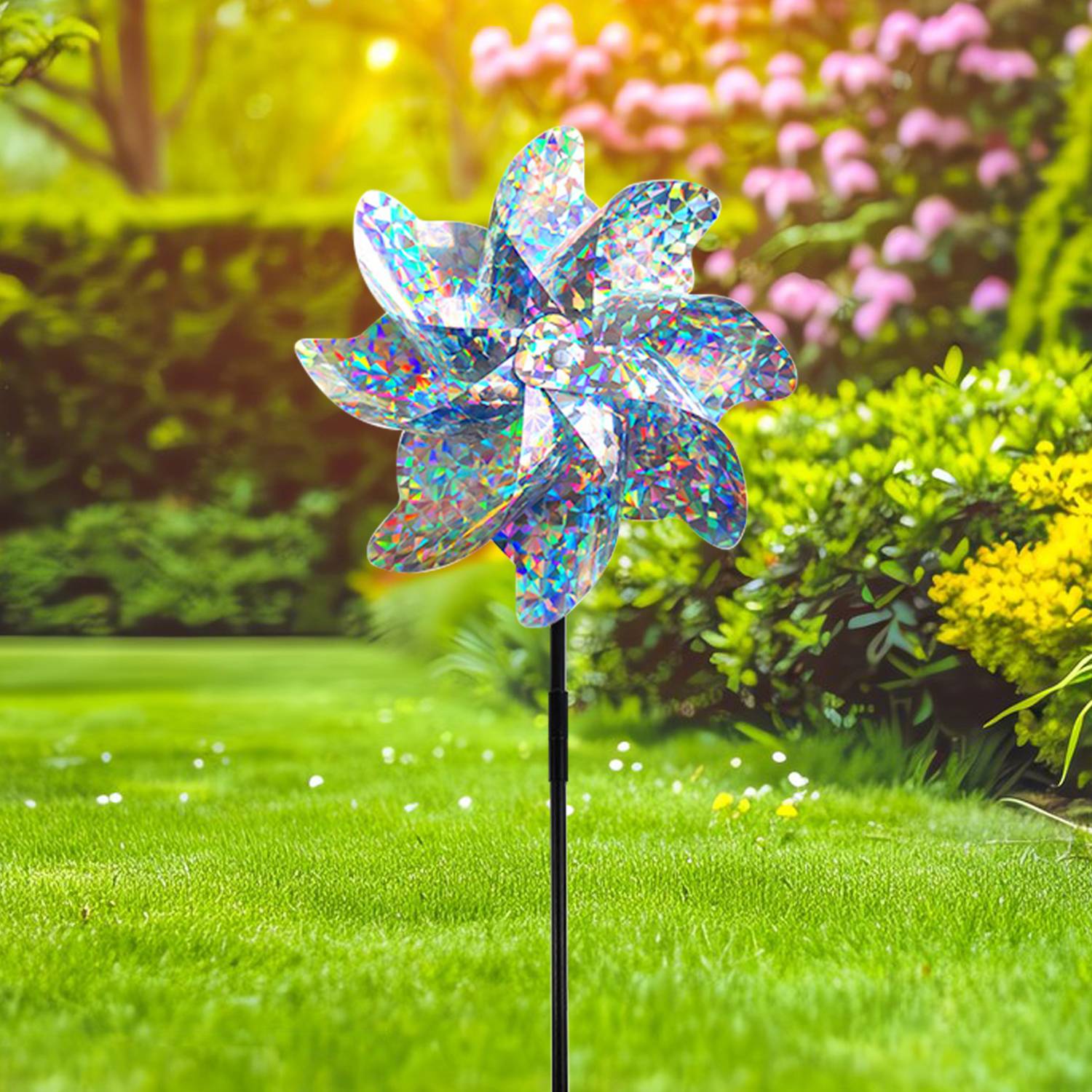 Vogelabwehr-Windrad 8 Flügel 1 Packung