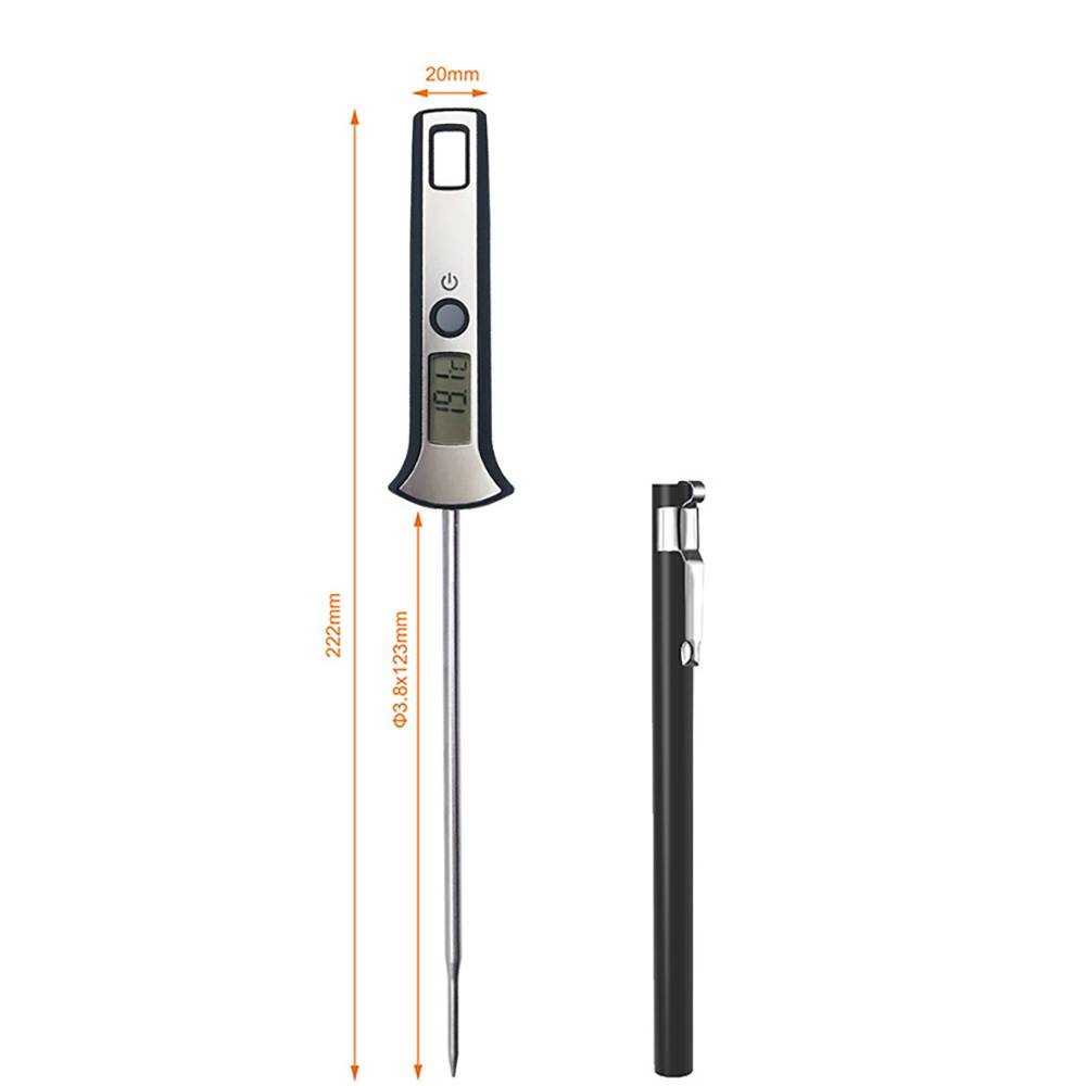 Digitales Lebensmittelthermometer zum Grillen und Kochen
