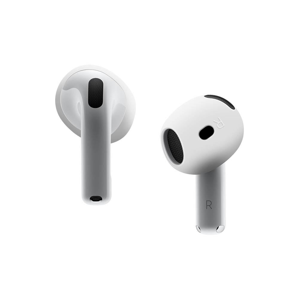 AirPods 4 Silikon Ohrstöpsel – 2 Paar: Komfort, Halt & Schutz White