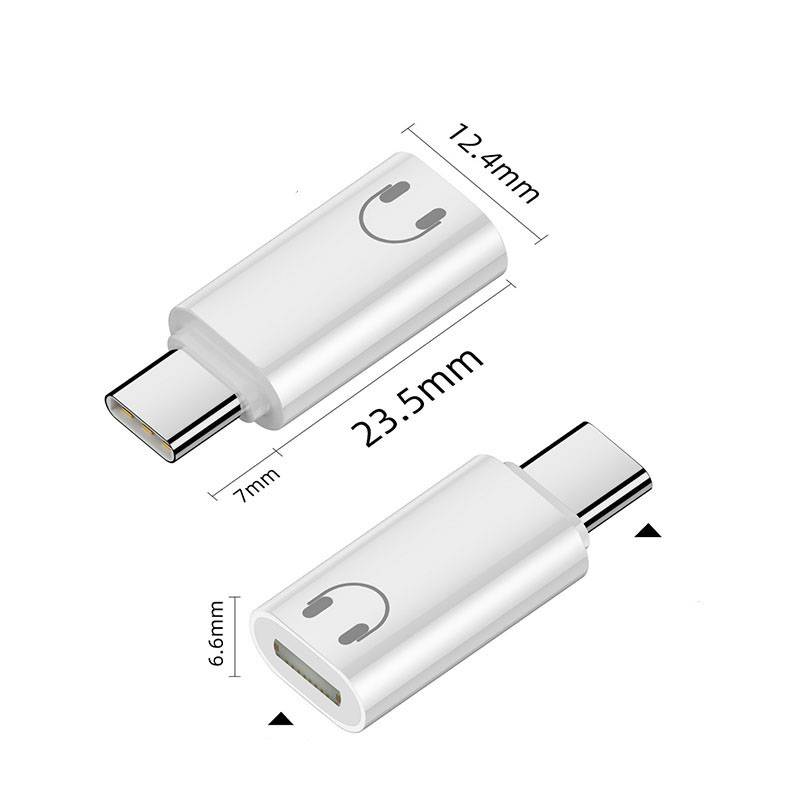 Lightning-Buchse auf USB-C-Stecker Kopfhöreradapter
